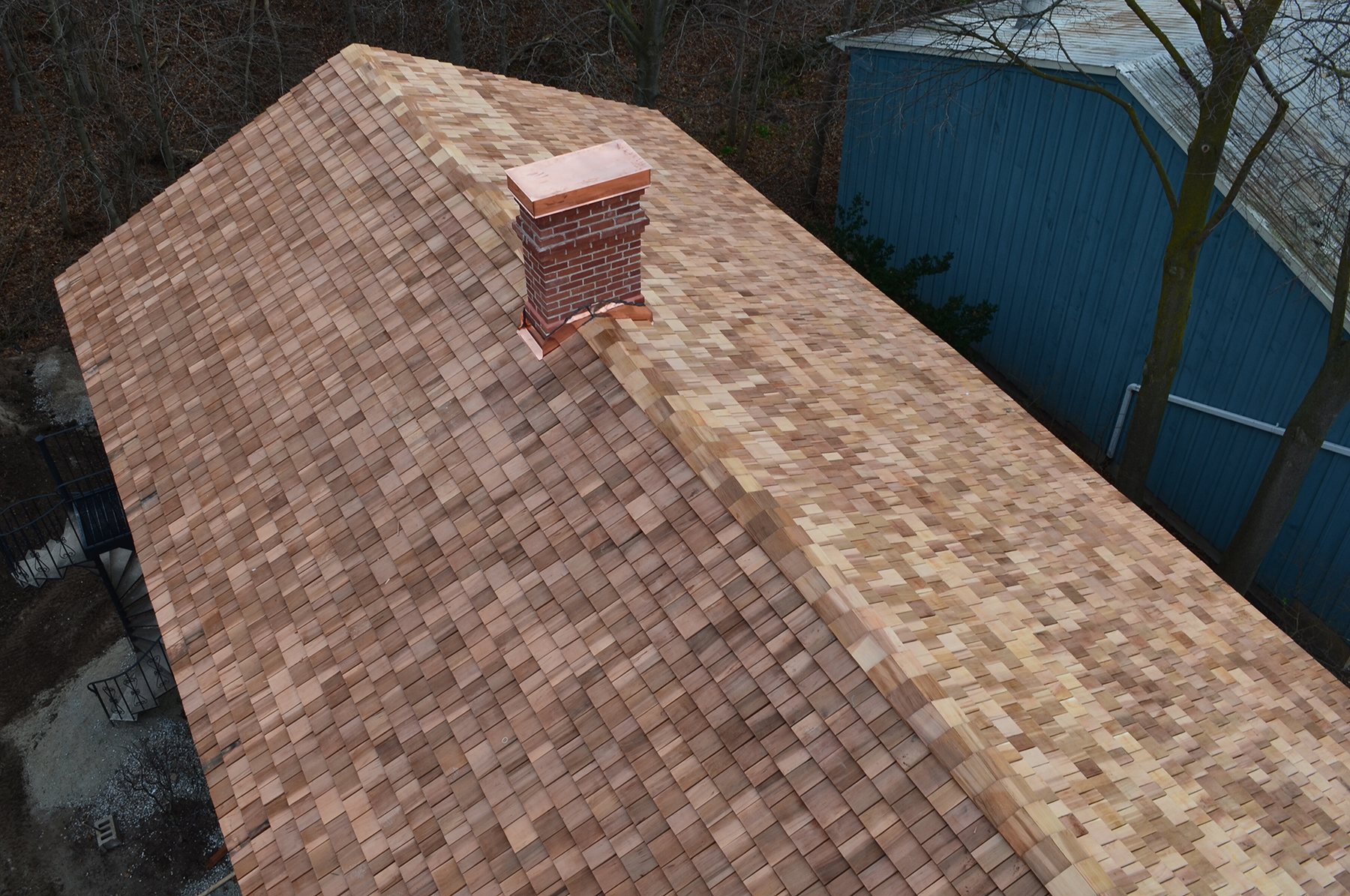 Commercial Cedar Roof